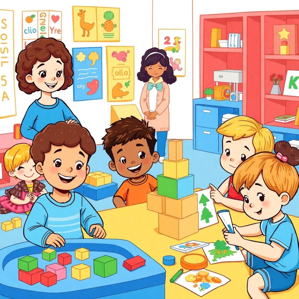 Playway activities for preschoolers Kids Vatika Best Preschool & Daycare Zirakpur